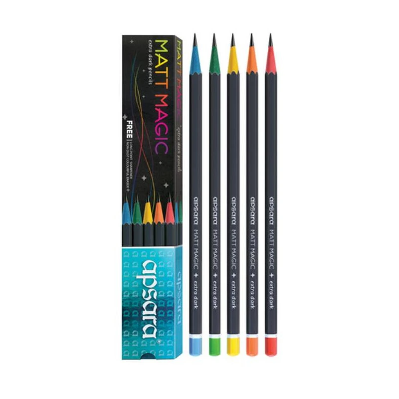 Apsara Matt Magic Extra Dark Pencil