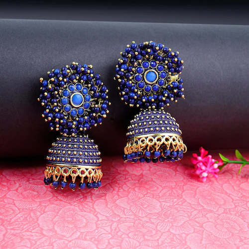 Traditional Jhumka Set