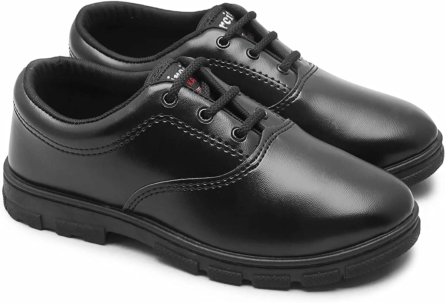 Aircity Black Kids School Shoes